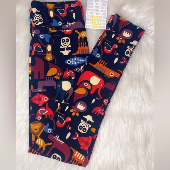 New OS LuLaRoe Leggings - Picture 1 of 1